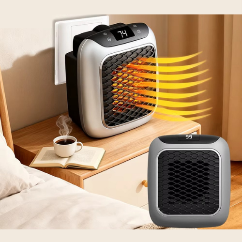 PlugHeat™ | De Mini Kachel voor Elke Kamer, Kantoor of Garage