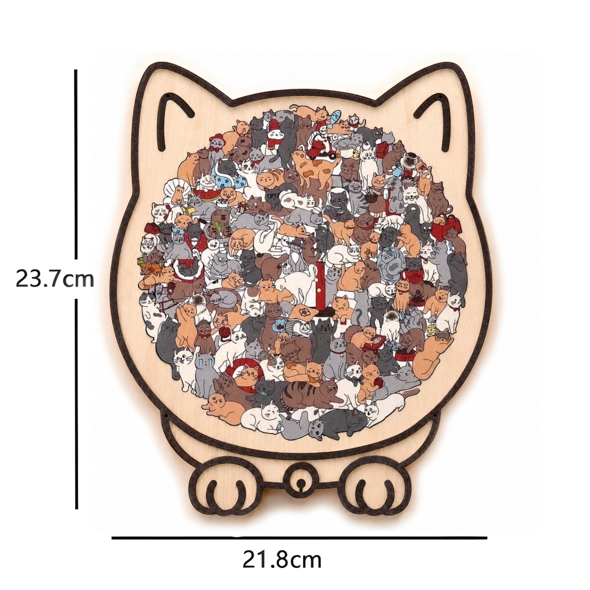Kitty Club | Puzzel vol Unieke & Verrassende Kattenvormpjes