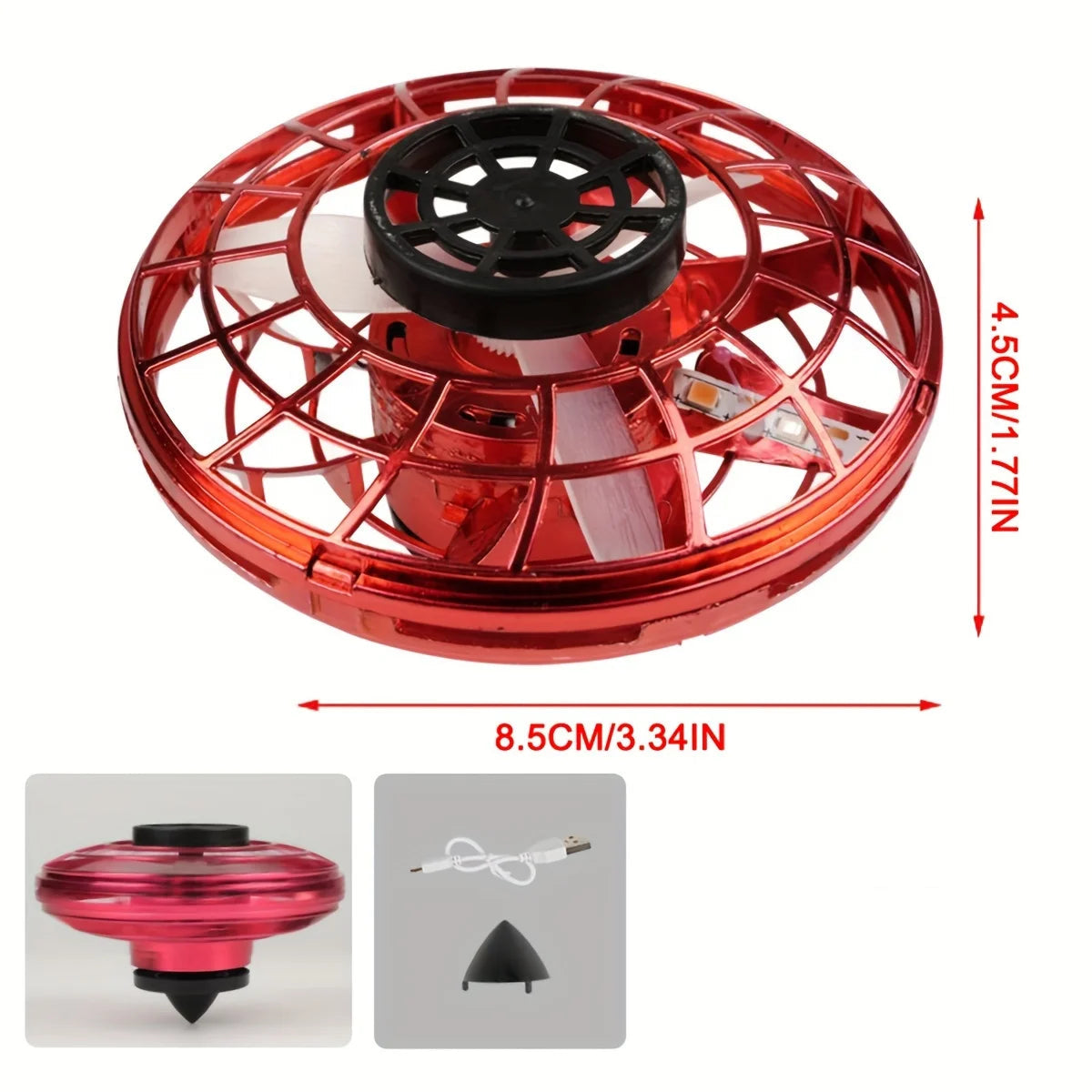 Sky Spinner | Spectaculaire Lichtshow & Trick Fun (Valbestendig)