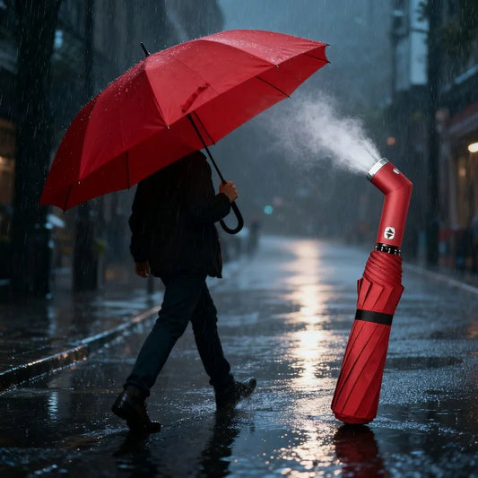 Nachtwacht Paraplu | Zien & Gezien Worden in Elke Storm