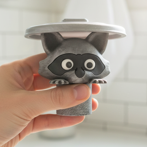 WC-Rol Wasbeer | Maakt Elk Toiletbezoek Leuker