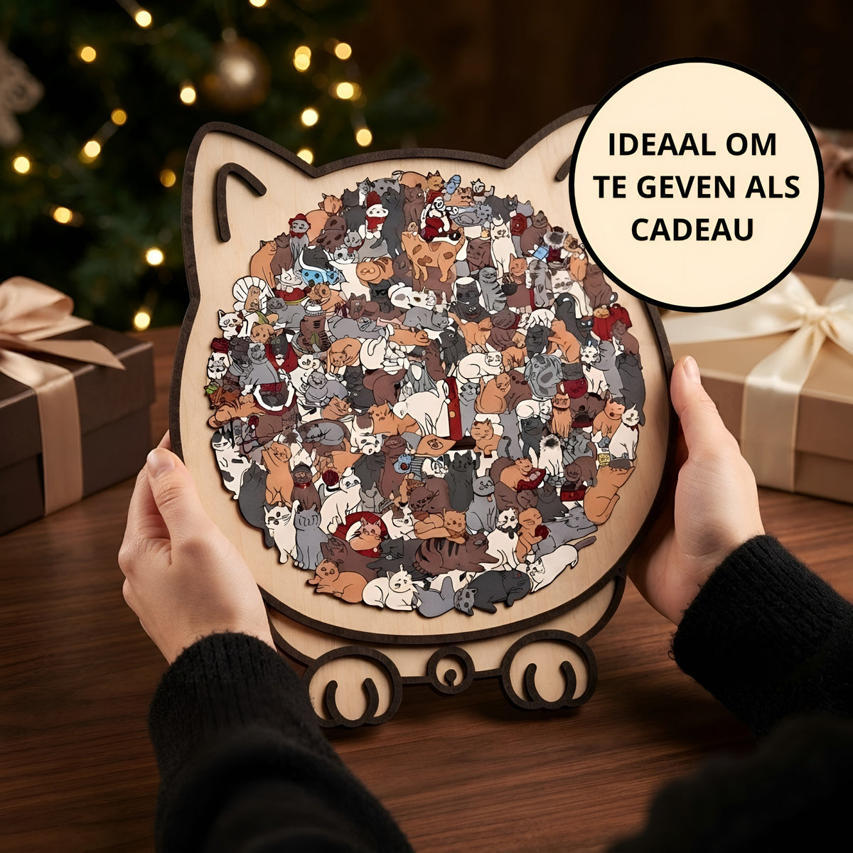 Kitty Club | Puzzel vol Unieke & Verrassende Kattenvormpjes