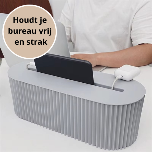 Kabelbox Luxe | Verberg Kabels & Stekkerdozen Stijlvol