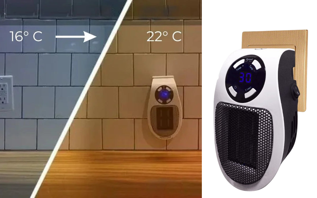 InstaHeat™ | Stil, Draagbaar en Zeer Krachtig voor elke Kamer
