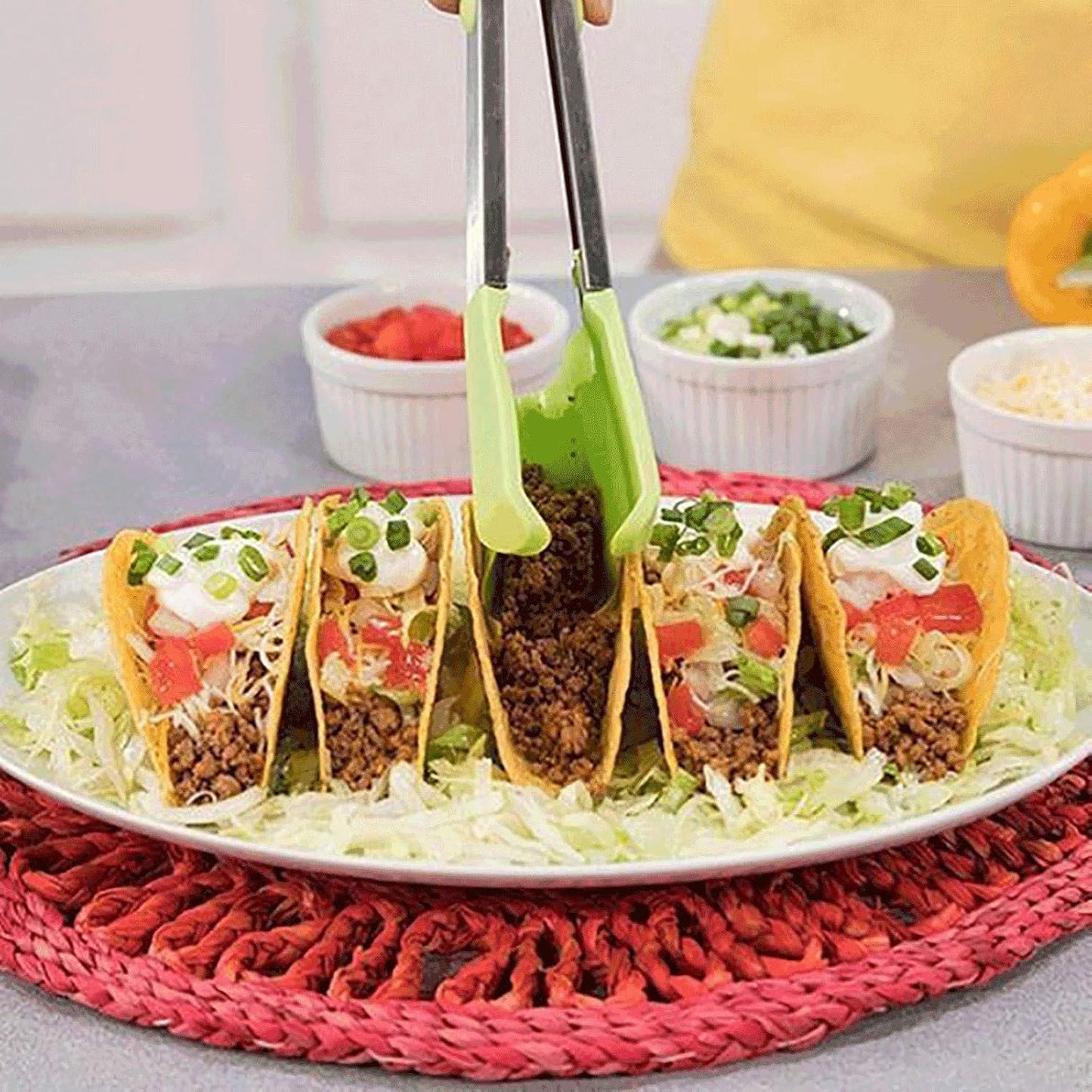 2-in-1 Kook Spatel en Tang | Grijpen, Flippen & Serveren