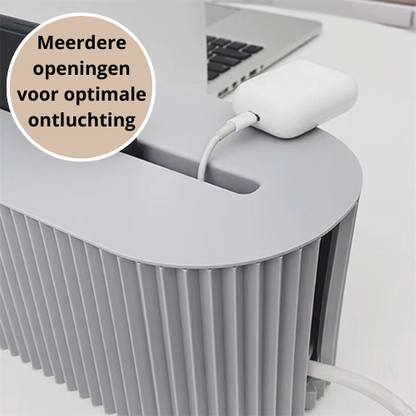 Kabelbox Luxe | Verberg Kabels & Stekkerdozen Stijlvol