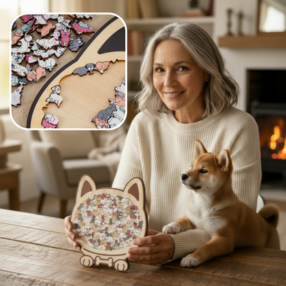 Doggy Puzzel | Ontspanning met Unieke Hondenvormen