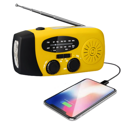 Noodradio | Klaar Voor Elke Noodsituatie - Licht & Stroom