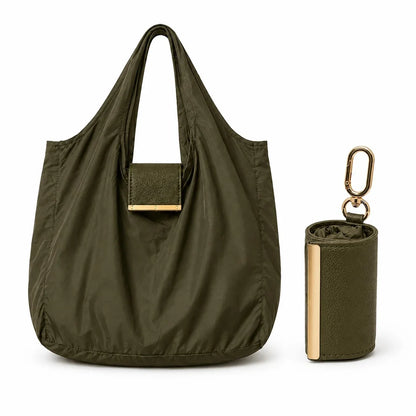Elegante Mini Shopper — Opvouwbaar, Luxe & Ruim