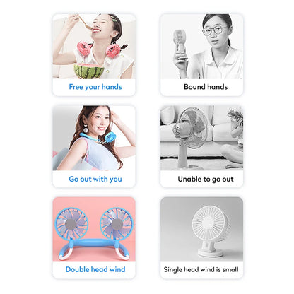 CoolNeck Ventilator – Handsfree Verkoeling