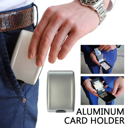 RFID Pasjeshouder van Aluminium | Veilig en Lichtgewicht