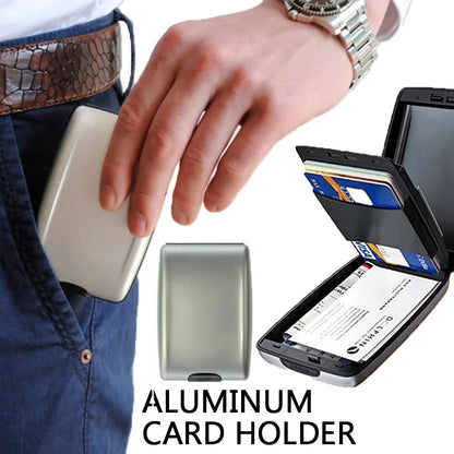 RFID Pasjeshouder van Aluminium | Veilig en Lichtgewicht