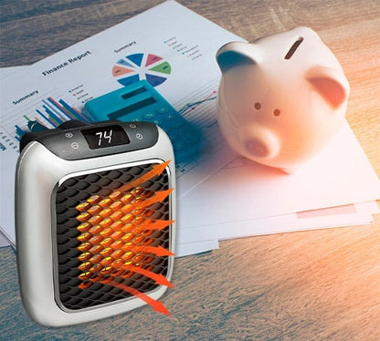 PlugHeat™ | De Mini Kachel voor Elke Kamer, Kantoor of Garage