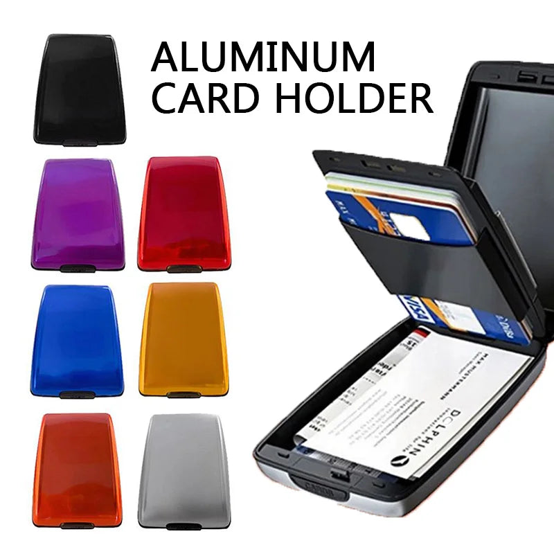 RFID Pasjeshouder van Aluminium | Veilig en Lichtgewicht
