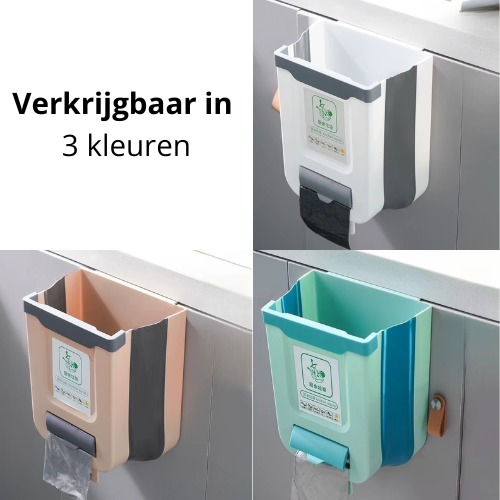 Kastdeur Afvalbak | Direct Weggooien op Werkhoogte