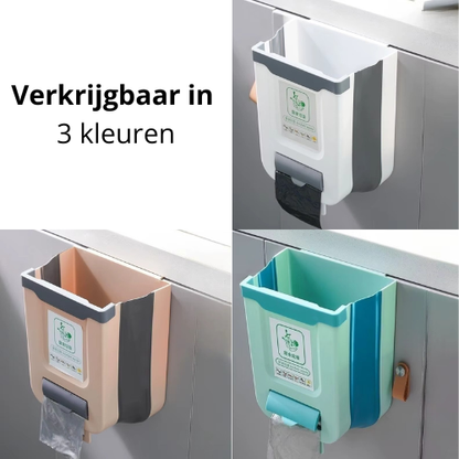 Kastdeur Afvalbak | Direct Weggooien op Werkhoogte