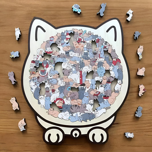 Kitty Puzzel | Verrassende vormen voor uren ontspanning