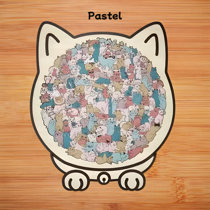 Kitty Puzzel | Verrassende vormen voor uren ontspanning 🐈