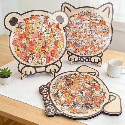 Beestenboel Puzzels – Ontspannen Puzzelen in Unieke Dierenvormen