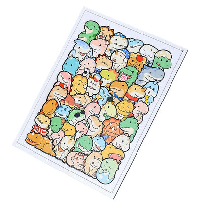 Houten Dierenpuzzel – Kitty, Teddy & Dino
