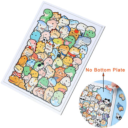 Houten Dierenpuzzel – Kitty, Teddy & Dino