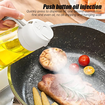2-in-1 Olieflesje | Spuiten of Gieten voor Slimmer en Sneller Koken