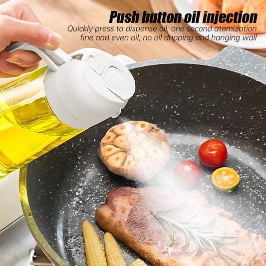2-in-1 Olieflesje | Spuiten en Gieten voor Slimmer en Sneller Koken