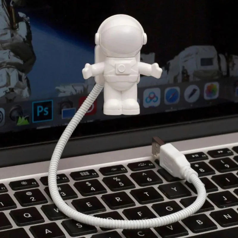Grappig Astronaut Lampje voor Je Laptop | Ideaal als Nacht- of Leeslamp