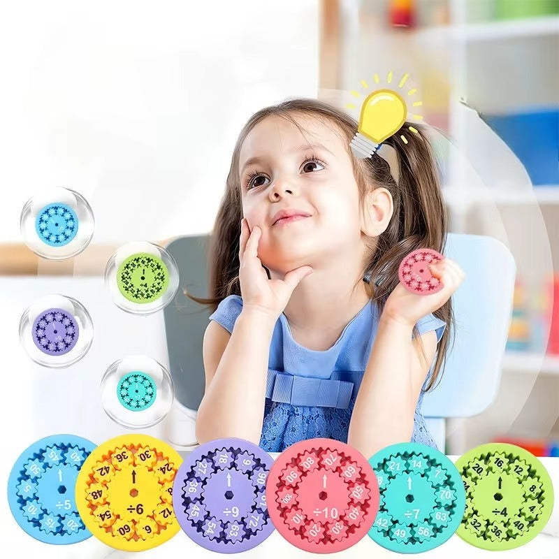 Rekenspinners (alle 18 stuks) - Spelenderwijs Leren Optellen, Aftrekken, Vermenigvuldigen en Delen