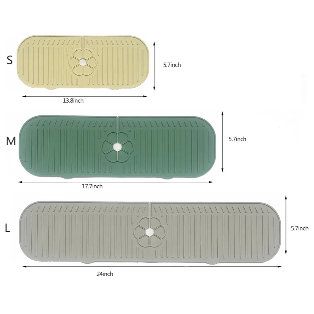 Anti-Spetter Mat | Altijd een Nette, Droge Spoelbakhoek