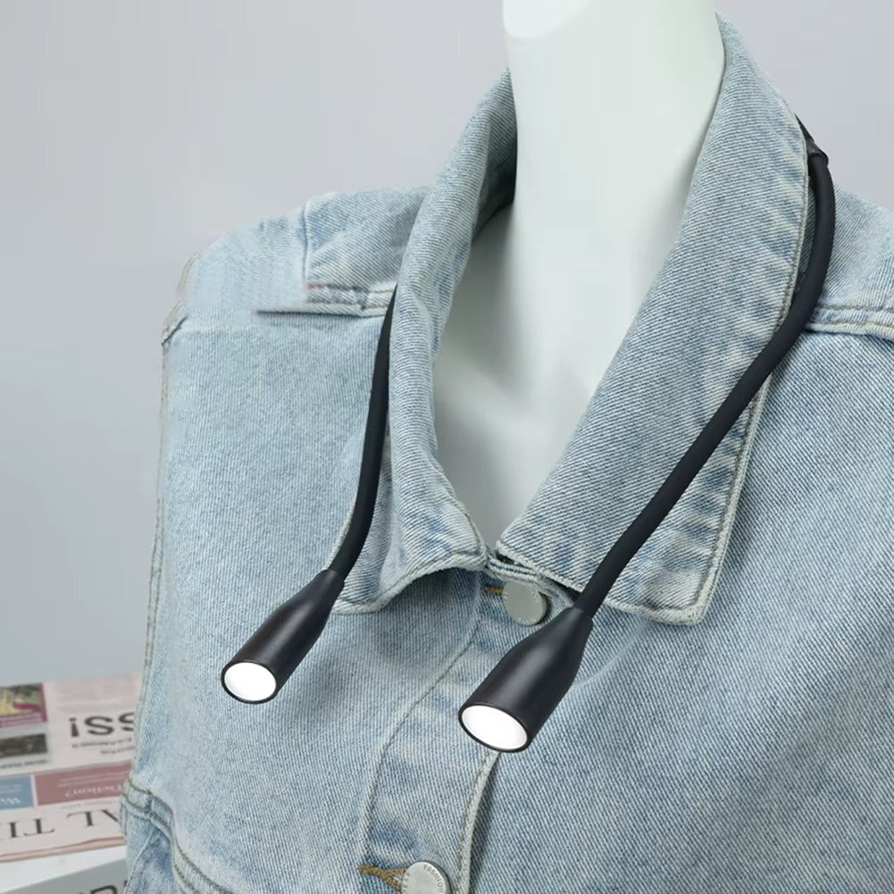 Neck-Flex Lamp | Handen-Vrij, Buigzame Armen, Perfect Licht