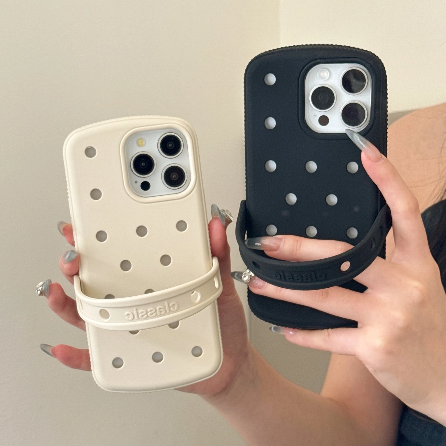 Croc-Style Hoesje voor iPhone