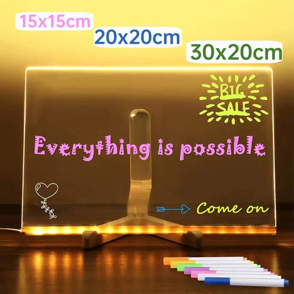 Het Magische Lichtbord | Tekenen en Schrijven met Kleurrijk Licht