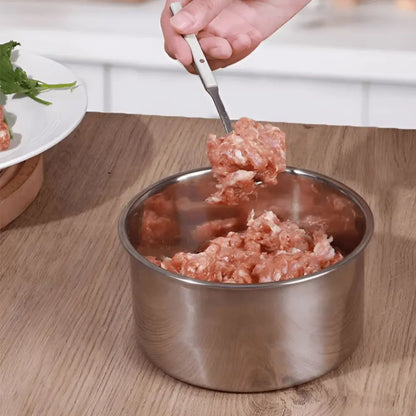 Gehaktballenmaker RVS – Perfecte Balletjes in Seconden 🍝