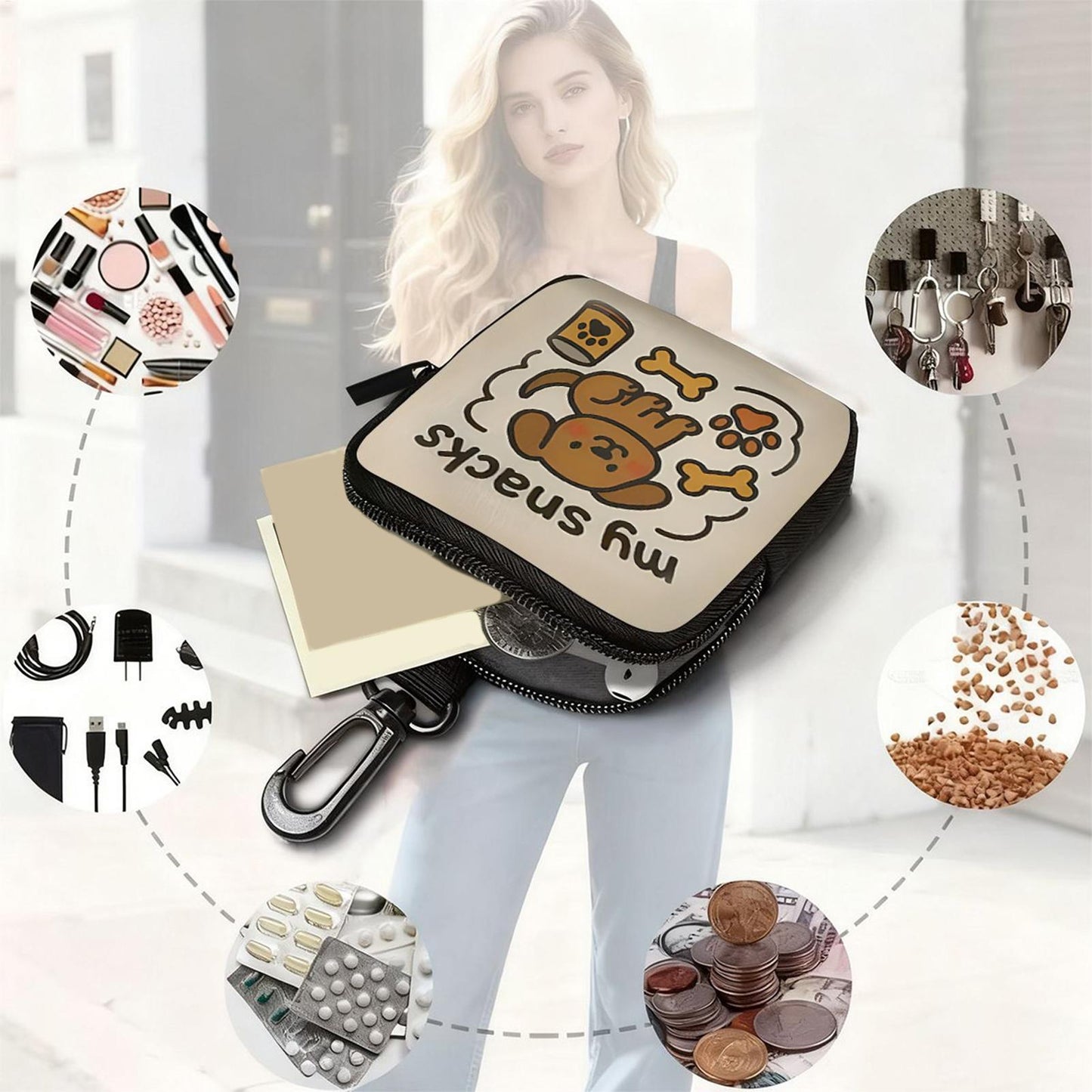 Doggy Snack Bag — Altijd een beloning bij de hand