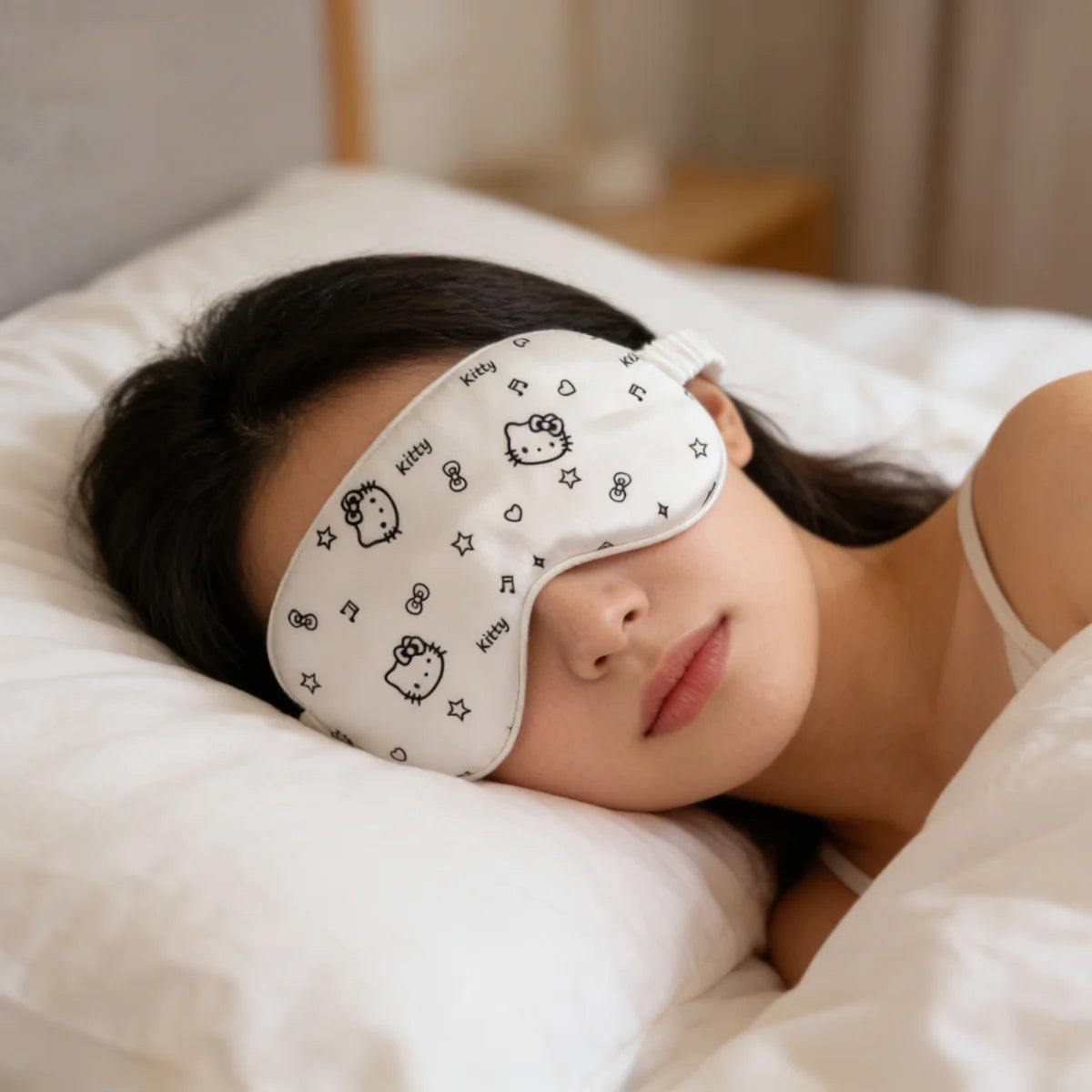 Kitty Slaapmasker – Zacht, Koel & Schattig