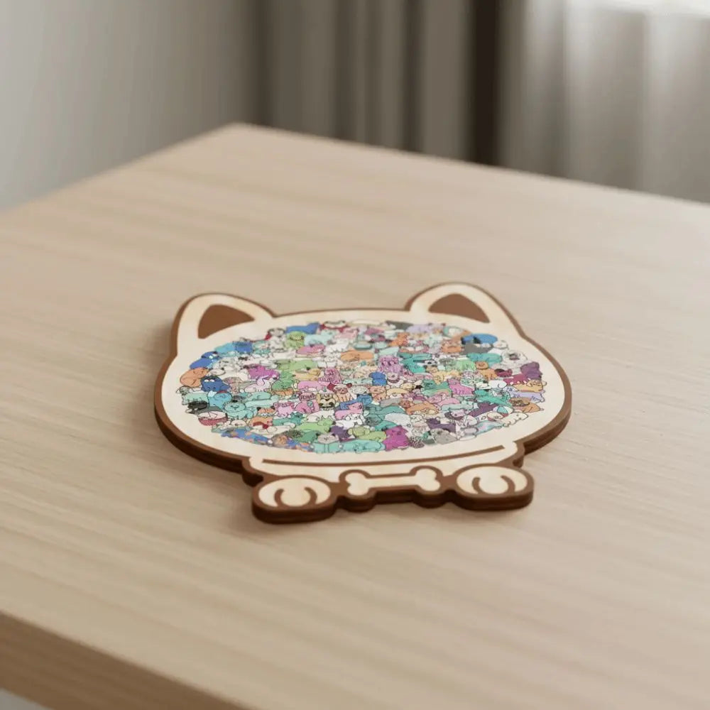 Doggy Puzzel | Ontspanning met Unieke Hondenvormen