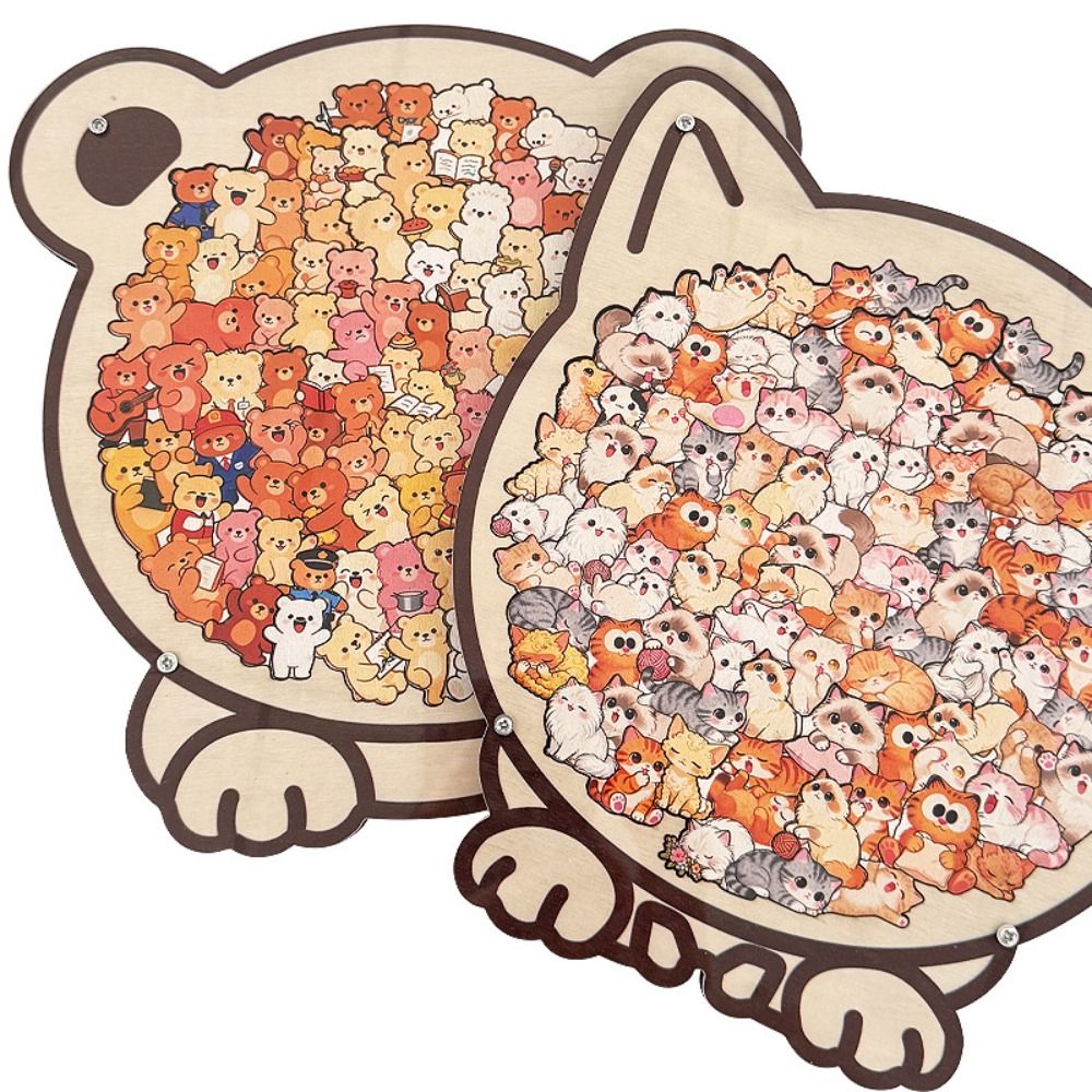 Beestenboel Puzzels – Ontspannen Puzzelen in Unieke Dierenvormen