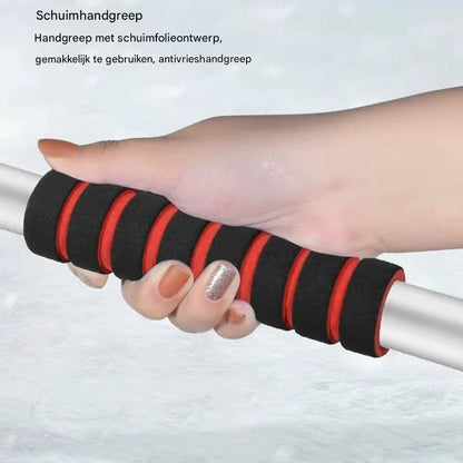 Auto IJs Krabber & Sneeuwborstel  | Draaibare Kop + Uitschuifbaar Bereik