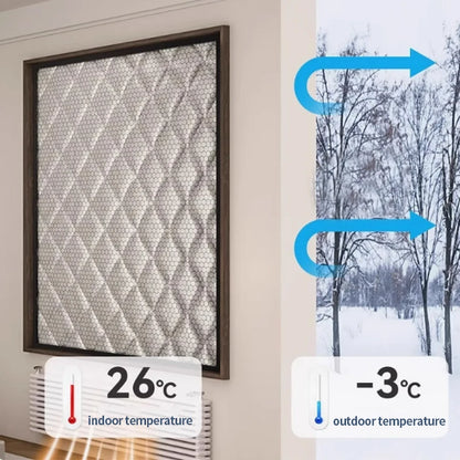 Raam Isolatie Schild | Houd de Kou Buiten en de Warmte Binnen