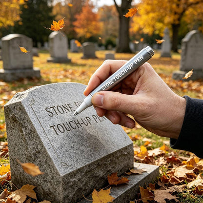 Grafsteenmarker | Maakt Vervaagde Letters Weer Leesbaar