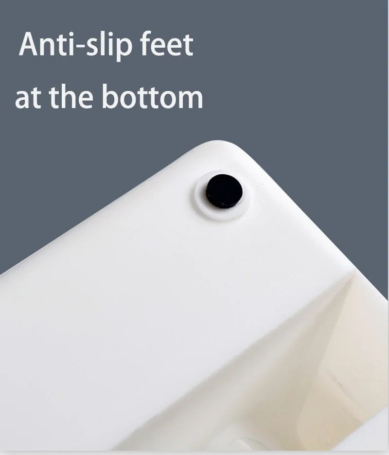 Deksel- en Spatel Afdruiprekje | Eindelijk Geen Vlekken Meer op het Aanrecht