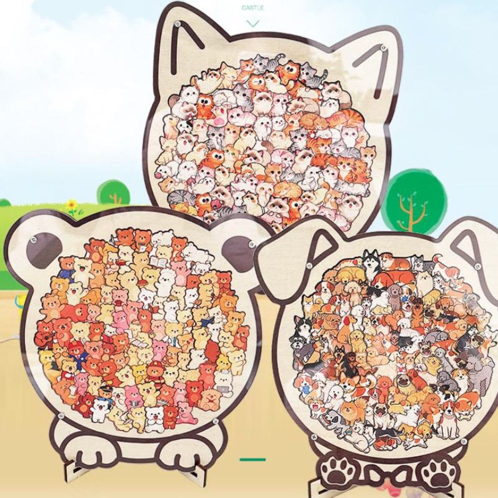Beestenboel Puzzels – Ontspannen Puzzelen in Unieke Dierenvormen