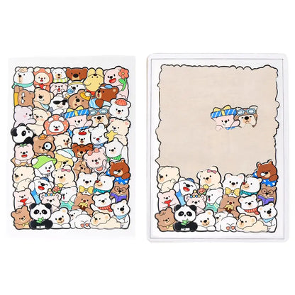 Houten Dierenpuzzel – Kitty, Teddy & Dino