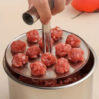 Gehaktballenmaker RVS – Perfecte Balletjes in Seconden 🍝