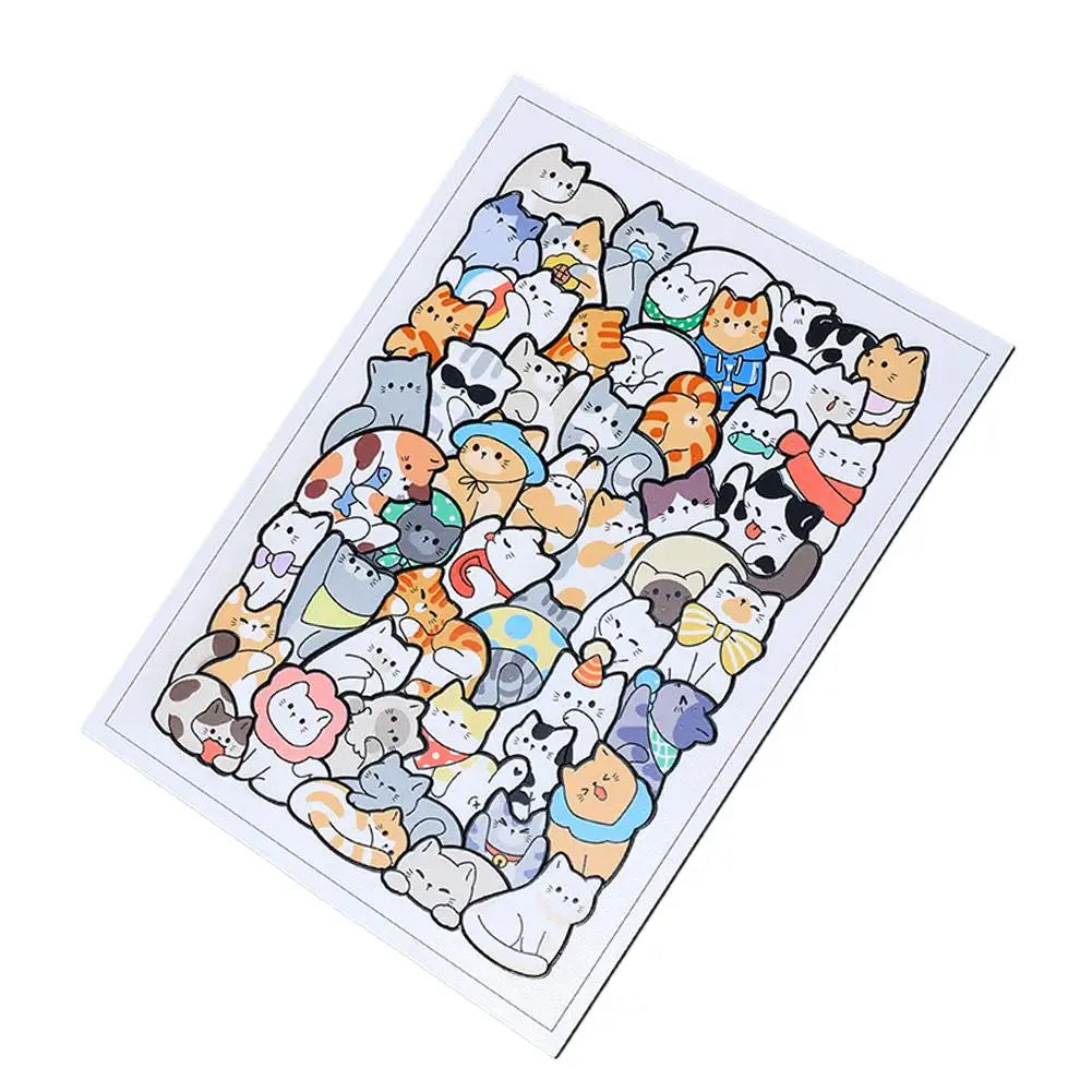 Houten Dierenpuzzel – Kitty, Teddy & Dino