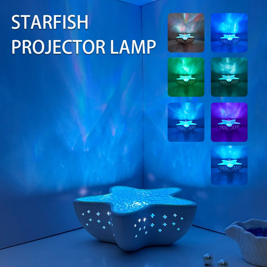 Ocean Mood Projector | Drijft op Rust met Zachte Lichtgolven