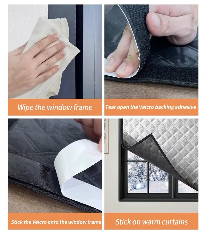 Raam Isolatie Schild | Houd de Kou Buiten en de Warmte Binnen