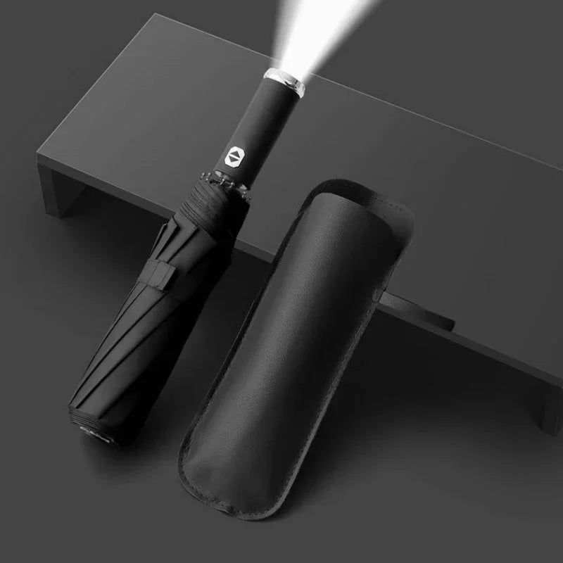 Nachtwacht Paraplu | Zien & Gezien Worden in Elke Storm