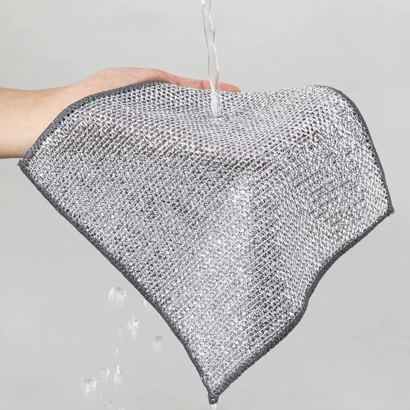 Anti-Kras Staalvezel Vaatdoeken (20 Stuks) | Breng de Glans Terug